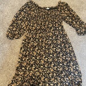 Size large Pink Blush Maternity Dress - perfect for fall!!